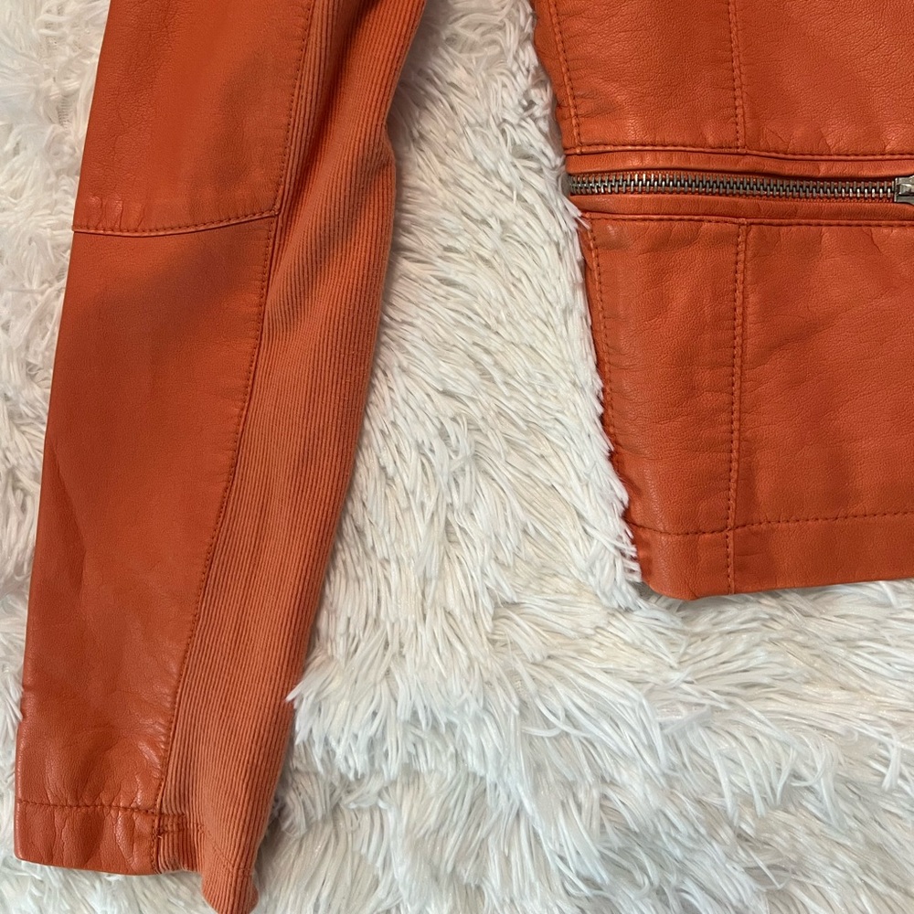 Black Rivet Faux Moto Jacket - Picture 4 of 13